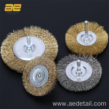 Brass Wire Wheel Brush For Rust Removal